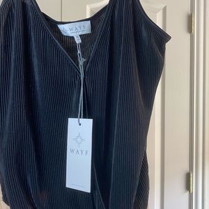 WAYF Blsck Bodysuit (NWT)